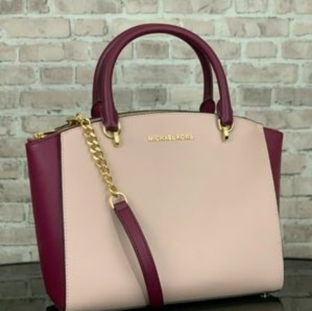 Michael Kors Ellis Two Tone Magenta